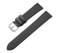 SRTYDCUR Bracelet en caoutchouc fluoré compatible avec Rolex Water Ghost 20 mm 22 FKM à dégagement rapide, compatible les bracelets Omega Seiko. Accessoires(Black,22mm)