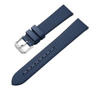 SRTYDCUR Bracelet en caoutchouc fluoré compatible avec Rolex Water Ghost 20 mm 22 FKM à dégagement rapide, compatible les bracelets Omega Seiko. Accessoires(Royal blue,22mm)