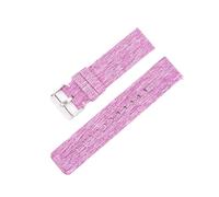 SRTYDCUR Bracelet en nylon compatible avec Samsung Galaxy Watch 6 5 4 Classic 40 44 mm, bracelet connecté toile tissée compatible Huawei GT(Rose red,14mm)