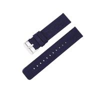 SRTYDCUR Bracelet en nylon compatible avec Samsung Galaxy Watch 6 5 4 Classic 40 44 mm, bracelet connecté toile tissée compatible Huawei GT(Royal blue,20mm)