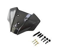 SRTYDCUR Compatible avec 125 Duke 250 Duke 390 Duke 2024 2025 250 390 Pare-Brise de Moto Déflecteur de Vent Avant Bouclier Écran Flux d'air(Dark Gray Gold)