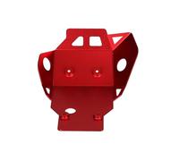 SRTYDCUR Compatible avec Yamaha Tricker 2004 Serow 250 2005 XT250X 2006-2023 - Accessoires Moto - Sabot Moteur, Protection Anti-Boue(B - 2018-2023-Red)