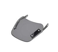 SRTYDCUR Déflecteur de Vent Universel for Pare-Brise de Phare de Moto de 6,5 à 9,45 Pouces, Compatible avec Harley(Grey)