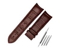 SRTYDCUR Genuine Calf Leather Watchband Watch Band Strap Compatible With Tissot COUTURIER T035 T035617 627 T035439 Watch Band(Brown NO Buckle,22mm)