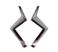 SRTYDCUR Housse De Protection Latérale Contre Le Vent Compatible avec Les Accessoires ZONTES 368 G 368G 368-G, Déflecteurs De Jambe, Déflecteur Inférieur, Pare-Brise Latéral, Carénage De Jambe(Gray)