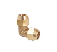 SRTYDCUR Joint De Dilatation En Cuivre, Té, Coude Droit, Diamètre Égal, 6, 8, 10, 12, 14, 16, 19 Mm, Accessoire De Réfrigération À Embouchure Conique(Pipe bend,12mm)