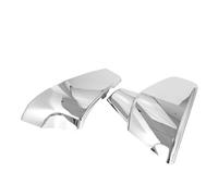 SRTYDCUR Protection de carénage côté Gauche/Droit for Moto, Couvercle chromé ABS, Compatible avec Honda VLX 600 VT 600 C CD Shadow Steed VT400 1999-2008(Silver)
