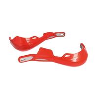 SRTYDCUR Protège-Mains de Moto 22 mm 28 mm, Protection de Guidon Compatible avec KTM, Honda, Yamaha, YZ, Suzuki, Pit Dirt Bike(Red)