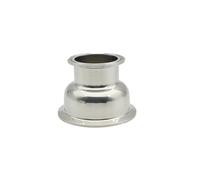 SRTYDCUR Réducteur de cuve Tri Clamp en acier inoxydable 304 - Hémisphérique à faible résistance for raccords de brassage amateur de boissons de 50,5 à 119 mm (1,5" à 4")(2inchx3inch)