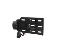 SRTYDCUR Support de Plaque d'immatriculation latéral télescopique et Pliable for Moto Harley Dyna Sportster 883 1200 XL 07-16