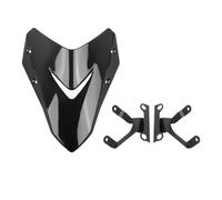 SRTYDCUR Visière de Compteur de Moto, Pare-Brise Compatible avec Honda CB1000 Hornet CB 1000 SP 2025 Touring, déflecteur de Vent(Black)