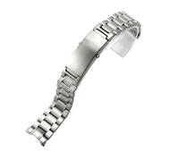 SRTYDCUR Watch Accessories Band Compatible With Omega Seamaster 300 Ocean Universe 600 Observatory Solid Stainless 316L Steel Watch Straps 18mm 20mm(5 bead silver,22mm)