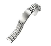 SRTYDCUR Watch Accessories Band Compatible With Omega Seamaster 300 Ocean Universe 600 Observatory Solid Stainless 316L Steel Watch Straps 18mm 20mm(3 bead silver,20mm)