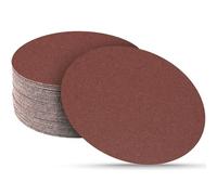 Sruhrak 30 Pièces Disque de Ponçage, 180 mm Rond Disques Abrasifs à Non Trous Papier Poncer à Grain 150 pour Ponceuse Murale Girafe