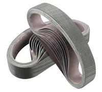 Sruhrak Bandes Abrasives 19 X 305 mm(1200 Grains Fins) pour Affûteuse de Couteaux - 10 Pièces Kit de Bandes de Remplacement pour d'affûteur de Couteaux et d'outils Ken Onion Edition