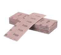 Sruhrak Filet Bande Abrasive 80 X 230mm，25 Pièces Grille Abrasive Professionnelle Avec Grain P120, Pour Ponçage Manuel, Ponceuse Orbitale Et Bloc De Ponçage Manuel