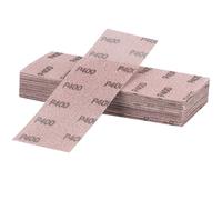 Sruhrak Filet Bande Abrasive 80 X 230mm，25 Pièces Grille Abrasive Professionnelle Avec Grain P400, Pour Ponçage Manuel, Ponceuse Orbitale Et Bloc De Ponçage Manuel