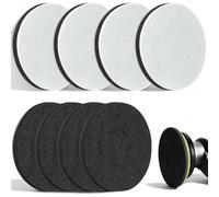 SRunDe 8 Pièces Disque de Polissage 125mm pour Ponceuse Lavable Feutre