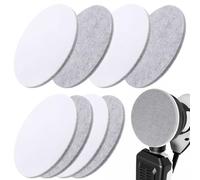 SRunDe 8 Pièces Pad Polissage 150mm Feutre Disque de Polissage 150 mm pour Ponceuse Excentrique Polissage Peinture Auto Jante Verre Marbre Meuble Bois Compatible avec Bosch Festool Metabo Mirka FLEX