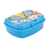 SRV Hub® Boîte à déjeuner en plastique avec personnage de dessin animé pour enfants, boîte à goûter en plastique de super-héros pour enfants, boîte à sandwich pour tout-petits - 16 cm (animaux)
