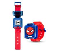 SRV Hub Montre intelligente éducative - Montre numérique pour filles et garçons avec 5 jeux d'apprentissage amusants, minuterie, alarme, chronomètre, 10 cadrans d'horloge, bracelet en silicone pour