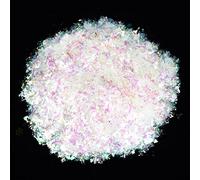 SRV Hub Neige artificielle pour décorations de Noël, flocons de neige et accessoires de village de Noël pour fêtes de Noël, Nouvel An (400 g de poudre de neige)