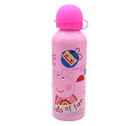SRV Hub Peppa PlG Gourde légère en aluminium pour enfant avec couvercle anti-fuite 500 ml
