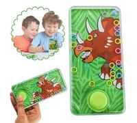 SRV Hub Triceratops Jeu d'eau pour téléphone portable dinosaure 14 cm, jeu de lancer d'eau de mer, jouet aquatique pour garçons, souvenirs, jeu amusant d'anneau d'eau