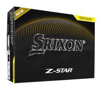 Srixon Balle de golf Z-Star 9 – Distance et Spin extrêmes, Spin Skin+ – Blanc/Jaune Tour