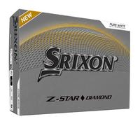Srixon Balle de golf Z-Star Diamond 3 – Distance maximale, Spin réduit, Revêtement Spin Skin+