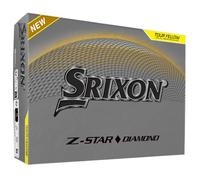 Srixon Z-Star Diamond 3 - Balle de Golf Haute Performance | Distance Maximale & Spin Réduit | Noyau FastLayer DG Core 2.0 | Revêtement Spin Skin+ | Contrôle Exceptionnel & Toucher Précise