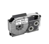 SRxBKC 1PCS XR 12WE Table Étiquette Compatible avec 12 mm XR 12yw Compatible avec KL 60 KL 60SR KL 120 Label Imprimante(Black on White)