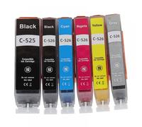 SRxBKC 3set CLI526 CLI 526 PGI525 PGI 525 Cartouches d'encre compatibles avec MG5150 MG5250 MG6150 MG8150 MX885 MG5350 IP4850 IX6550(1Set-6colors)