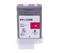 SRxBKC Cartouche à Encre Rechargeable PFI-120 PFI120 130 ML 5 coloriages compatibles avec TM-200 TM200 TM-205 TM-300 TM-305 TM300(M-1PC)