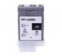 SRxBKC Cartouche à Encre Rechargeable PFI-120 PFI120 130 ML 5 coloriages compatibles avec TM-200 TM200 TM-205 TM-300 TM-305 TM300(BK-1PC)