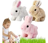 SRXY Rabbit,Interactive Rabbit,Interactive Electric Plush Rabbits (3PCS A)