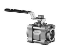 SS-65TSW16P 60 Robinet à boisseau sphérique PTFE Siège 1 pouce Nominal Pipe Socket Welding