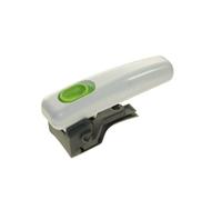 SS-992252. POIGNEE/BLANC + BOUTON VERT SEB