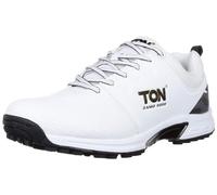 SS Camo 9000 Cricket Shoes | White & Black | Size: EU 45, UK 11, US 12 | Material: Rubber & PU | for Boys and Men | Lightweight | Durable Build and Comfortable | Slip Resistant | Premium Quality