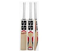 SS Master Cricket Bat for Mens and Boys (Beige, Size-Short Handle) | Material: Kashmir Willow | Lightweight | Free Cover | Ready to Play | for Intermediate Player | Ideal for Leather Ball