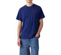 SS Relaxed Fit T-Shirt Ssnl Serif 6 Blue Dep, Tbd104, M