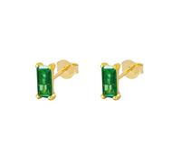 SS1 2PCS S925 Pendientes Bling Rainbow Zircon Boucles d'oreilles pour femme Saint-Valentin ANNIVERT