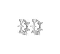 SS1 2PCS S925 STERLING Silver Zircon Snake Cerceau d'oreille pour femme couples Saint-Valentin Pendientes Serpiente Huggies Boucles d'oreilles fines TL0419