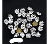 ss1-ss47 brillant clair cristal tchèque strass cône rond pointu déjoué dos verre strass pierre nail art gemme fabrication de bijoux perle-ss3 1.2-1.4mm, 720pcs