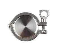 SS304 Lot de 3 colliers de serrage de 5,1 cm avec joint d'extrémité de virole de soudure - Raccords sanitaires pour systèmes fluides et tuyaux de tuyau