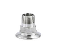 SS304 Stainless 3/4 inch BSPT Male Threaded K50.5 DN20 Tri Clamp Adapter YZWRWRMKTB
