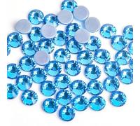 SS6-SS30 AB Hot Fix Strass Fer sur Strass Décorations de Couture-Bleu Capri-ss16 1440pièce