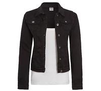 SS7 Femme Veste en Jean, Coupe Slim Extensible