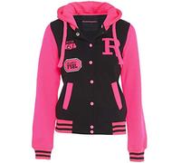 SS7 Original Filles Baseball Université Capuche 7-13 - Noir, 9-10 Ans