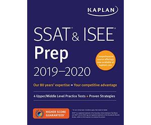 SSAT & ISEE Prep 2019-2020: 4 Upper/Middle Level Practice Tests + Proven Strategies